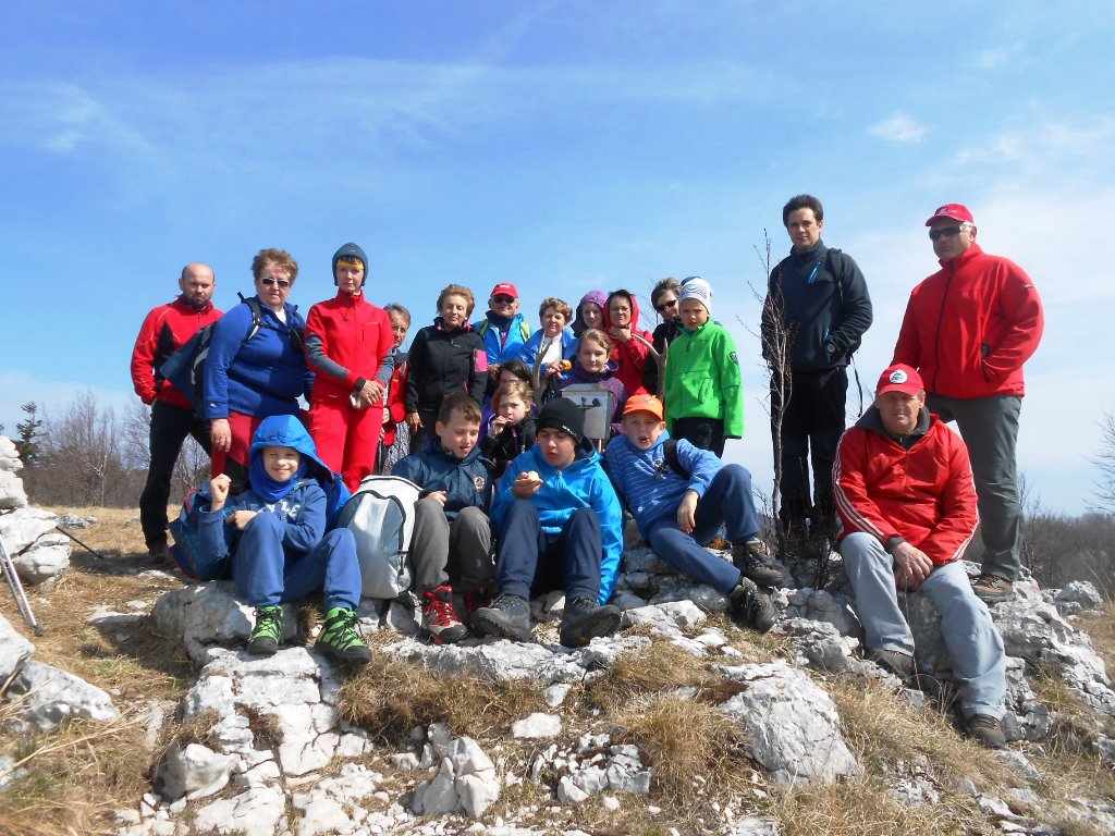 Kršičevec (1091 m) in Bele stene (863 m)