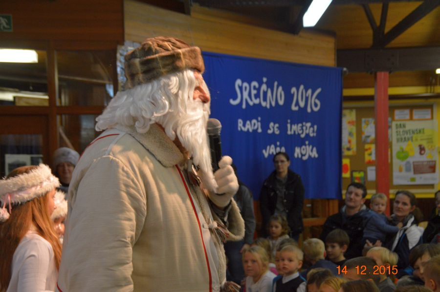 Obisk Dedka Mraza 2015